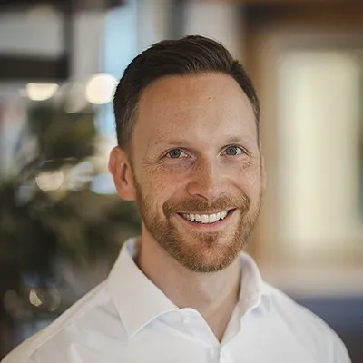 Portraitbild von Andy Dätwyler, Kontaktlinsen Experte